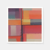 Moderne compositie Abstracte kunst Servet (Voorkant)