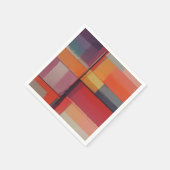 Moderne compositie Abstracte kunst Servet (Hoek)