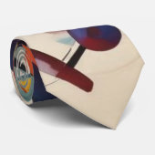 Moderne compositie Abstracte kunst Stropdas (Opgerold)