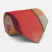 Moderne compositie Abstracte kunst Stropdas (Opgerold)