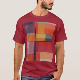 Moderne compositie Abstracte kunst T-shirt