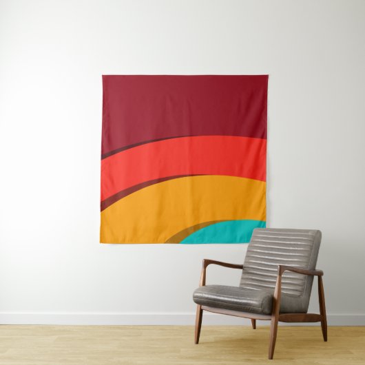 Moderne conceptuele sjabloon wandkleed (In Situ (horizontaal))