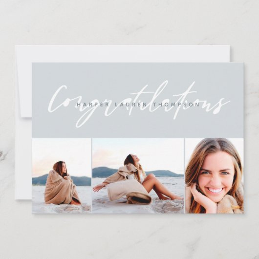 MODERNE CONGRATULATIES KAART (Voorkant)