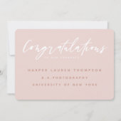 MODERNE CONGRATULATIES KAART (Achterkant)