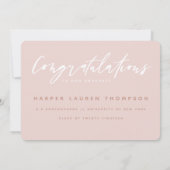 MODERNE CONGRATULATIES KAART (Achterkant)
