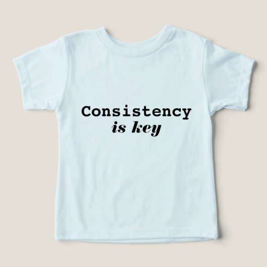 Moderne Consistentie Is Sleutel Motiverende Typogr (Design voorkant)