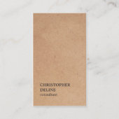 Moderne consultant voor bruinkse bruinkkraft visitekaartje (Voorkant)