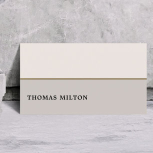 Moderne consultant voor externe grafische koperen  visitekaartje