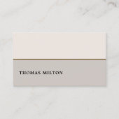 Moderne consultant voor externe grafische koperen visitekaartje (Voorkant)