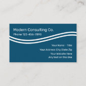 Moderne consultingservice visitekaartje (Voorkant)