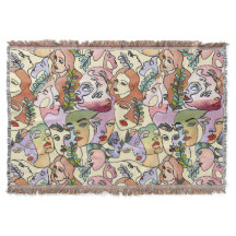 Moderne contour Line Doodle-tekenkunst