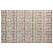 Moderne contourlijn Doodle-tekenkunst Stof (Yard (91,4 cm))
