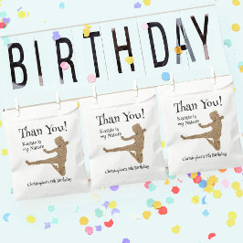 Moderne Cool Karate Kids Verjaardag Dank u Favorie Bedankzakje