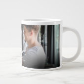 Moderne Cool Plezier Foto Beste Broer Ooit Definit Grote Koffiekop (Rechts)