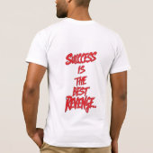 Moderne Coole Geluk T-shirt (Achterkant)