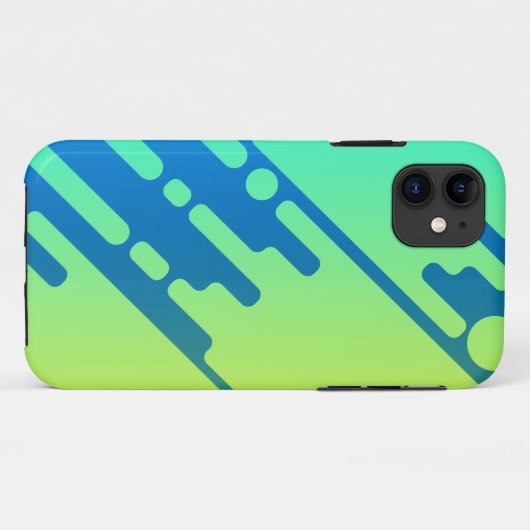 moderne, coole pastelkleurige iPhone/iPad-draagtas Case-Mate iPhone Case (Achterkant (horizontaal))