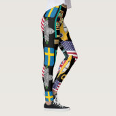 Moderne coole patroon Verenigde Staten schattig, s Leggings (Rechts)