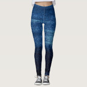 Moderne, coole spijkerbroek | Dream Abstracte Legg Leggings (Voorkant)