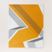 Moderne, coole, trendy, stedelijke, eenvoudige geo legpuzzel (Verticaal)