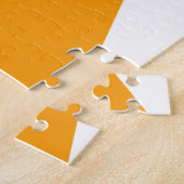 Moderne, coole, trendy, stedelijke, eenvoudige geo legpuzzel (Zijkant)