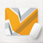 Moderne, coole, trendy, stedelijke, eenvoudige geo muismat (Met muis)