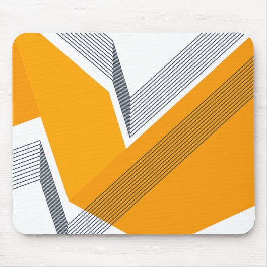Moderne, coole, trendy, stedelijke, eenvoudige geo muismat (Voorkant)