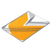 Moderne, coole, trendy, stedelijke, eenvoudige geo notitieboek (Linkerzijde)