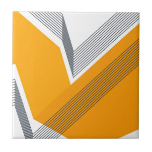 Moderne, coole, trendy, stedelijke, eenvoudige geo tegeltje