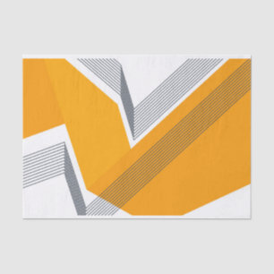 Moderne, coole, trendy, stedelijke, eenvoudige geo tissuepapier