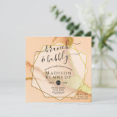 Moderne Coral Abstracte-verbluffende weduwenkast Kaart (Staand voorkant)