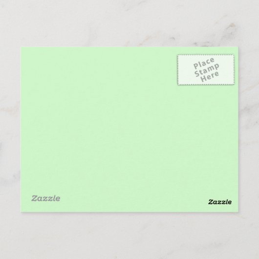 Moderne Coral Mint Chevron bruiloft Bedankt Briefkaart (Achterkant)