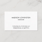 Moderne Corale Waterverf BrightStor Visitekaartje (Achterkant)