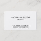 Moderne Corale Waterverf BrightStor Visitekaartje (Achterkant)