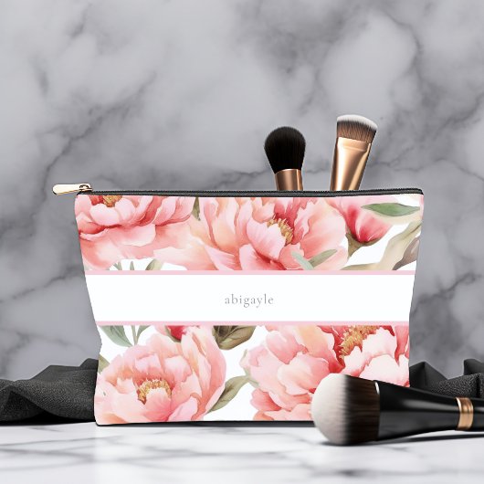 Moderne Cottagecore Blush Peony Etui