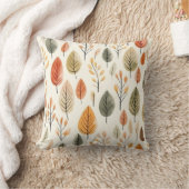 Moderne Cottagecore Herfstbladeren Kussen (Deken)