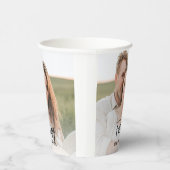 Moderne coule collage foto's en lieftalige gezinsp papieren bekers (Rechts)