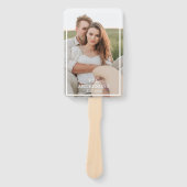 Moderne couponfoto's en minimumeisen voor familie handwaaier (Voorkant)