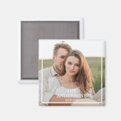 Moderne couponfoto's en minimumeisen voor familie magneet (Voorkant / Achterkant)