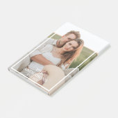 Moderne couponfoto's en minimumeisen voor familie post-it® notes (Schuin)