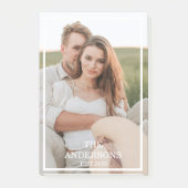 Moderne couponfoto's en minimumeisen voor familie post-it® notes (Voorkant)