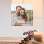 Moderne couponfoto's en minimumeisen voor familie vierkante klok<br><div class="desc">Moderne couponfoto's en minimumeisen voor familie</div>