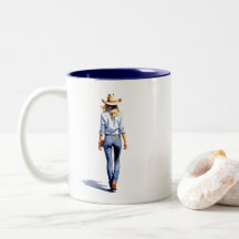 Moderne Cowgirl Wandel