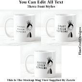 Moderne Crafty Crafting Queen 033 Novelty Craft Koffiemok