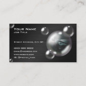 Moderne creatieve autobus-visitekaartje visitekaartje (Achterkant)