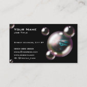 Moderne creatieve autobus-visitekaartje visitekaartje (Achterkant)