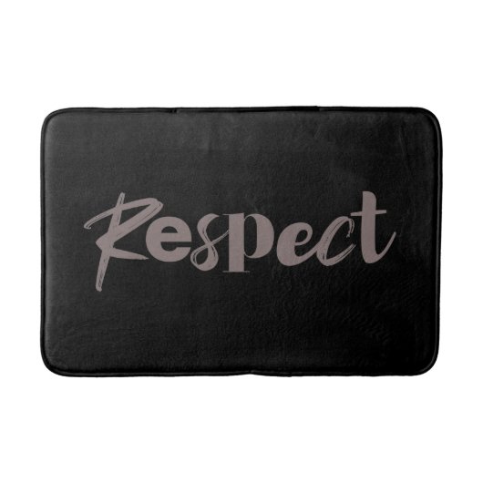 Moderne, creatieve, coole, trendy design van respe badmat (Voorkant)