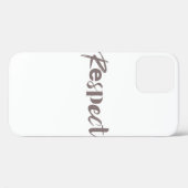 Moderne, creatieve, coole, trendy design van respe Case-Mate iPhone case (Achterkant (horizontaal))