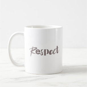 Moderne, creatieve, coole, trendy design van respe koffiemok