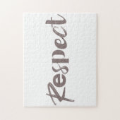 Moderne, creatieve, coole, trendy design van respe legpuzzel (Verticaal)
