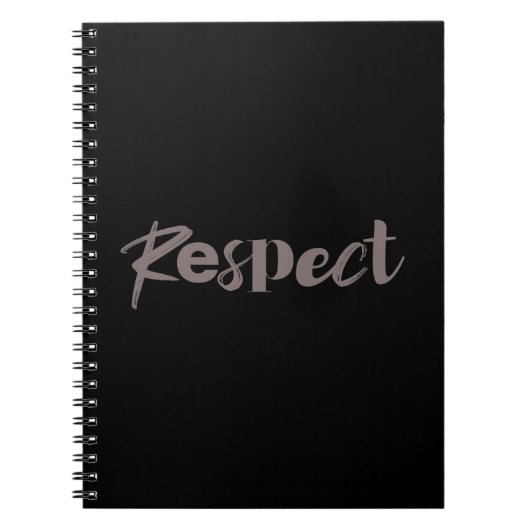 Moderne, creatieve, coole, trendy design van respe notitieboek (Voorkant)